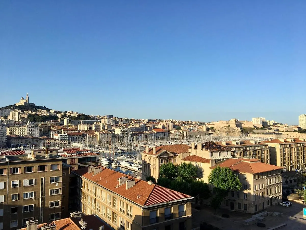 La Belle Vue - 65M2 Au Dernier Etage Avec Ascenseur Lägenhet Marseille 0*,