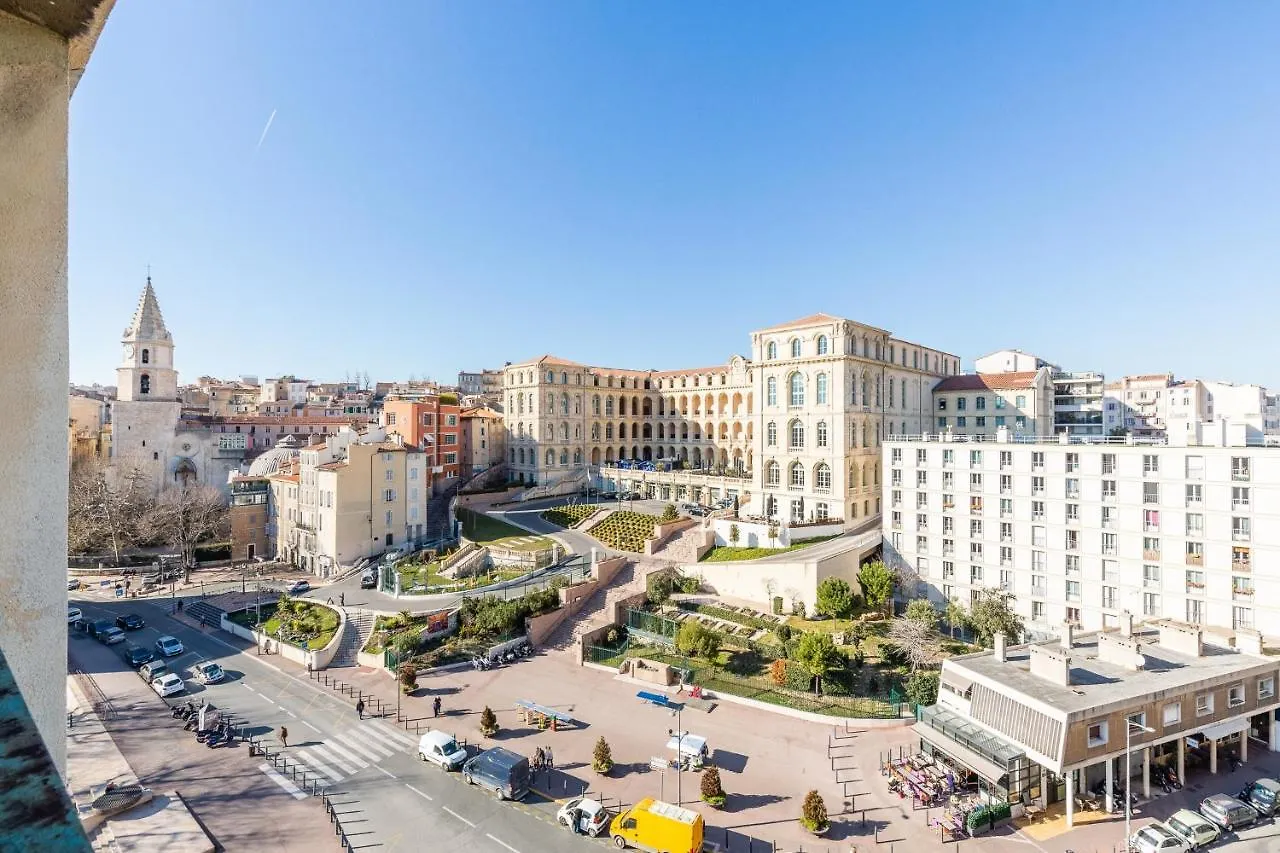 La Belle Vue - 65M2 Au Dernier Etage Avec Ascenseur Lägenhet Marseille Frankrike