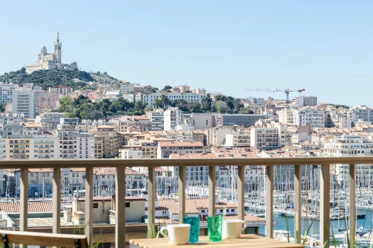 La Belle Vue - 65M2 Au Dernier Etage Avec Ascenseur Lägenhet Marseille